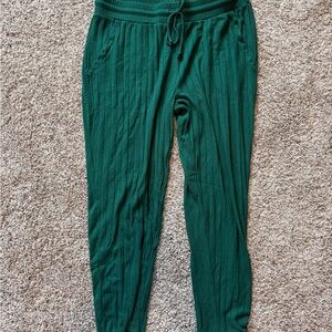Stars Above Emerald Ribbed Pants